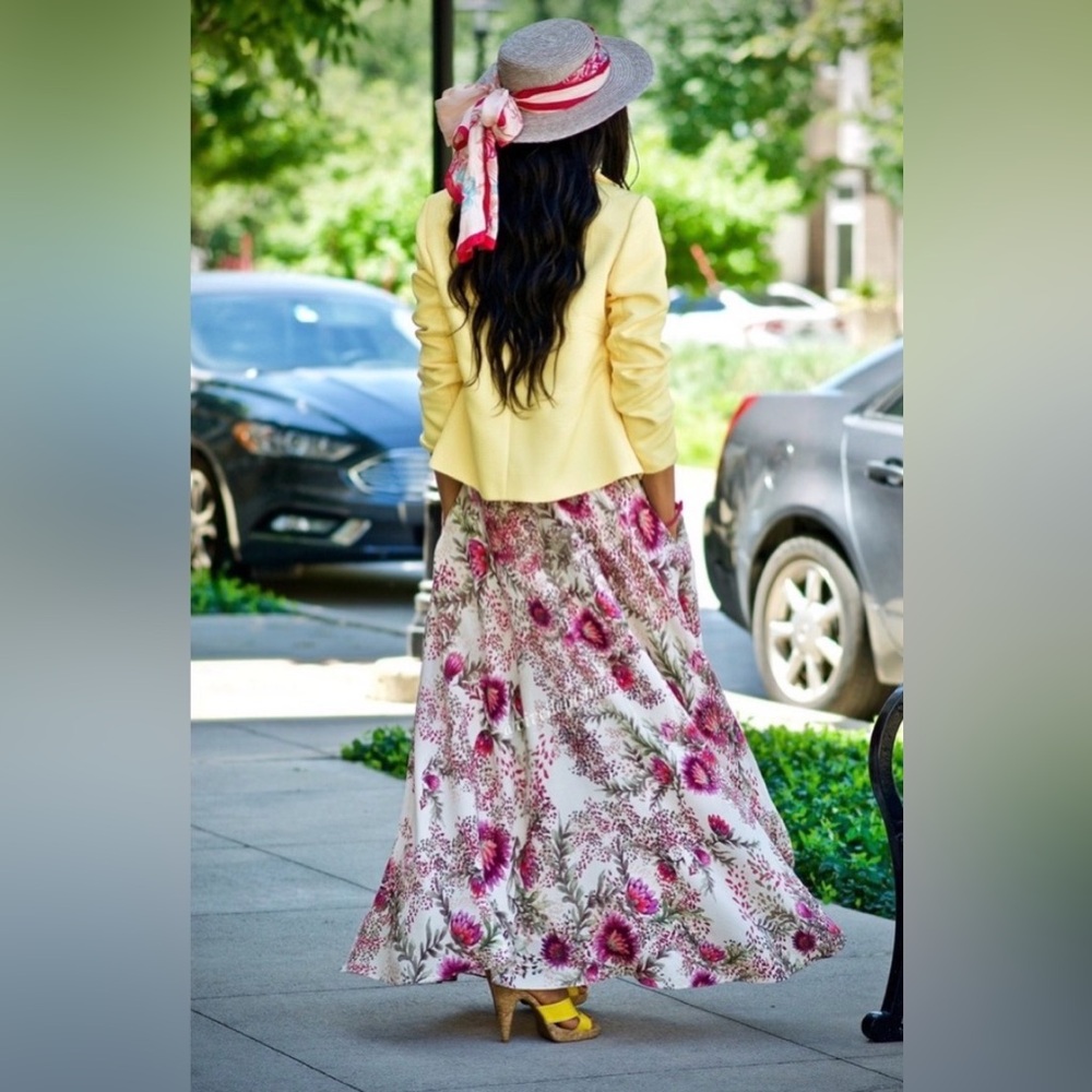 Haute Hippie Wild flower Maxi Skirt in Size 2,